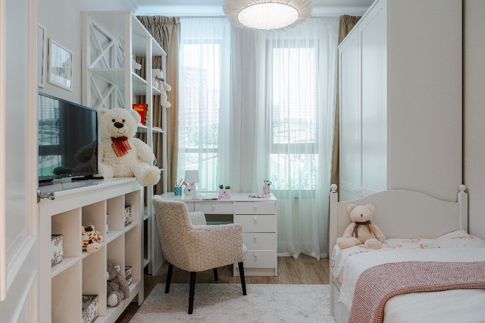 Дизайн маленькой детской комнаты: оформление интерьера, подбор цветов .