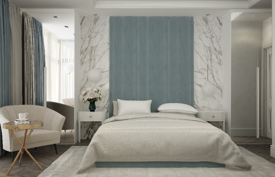 Сочетание цветов в интерьере спальни: 10 идеальных вариантов
