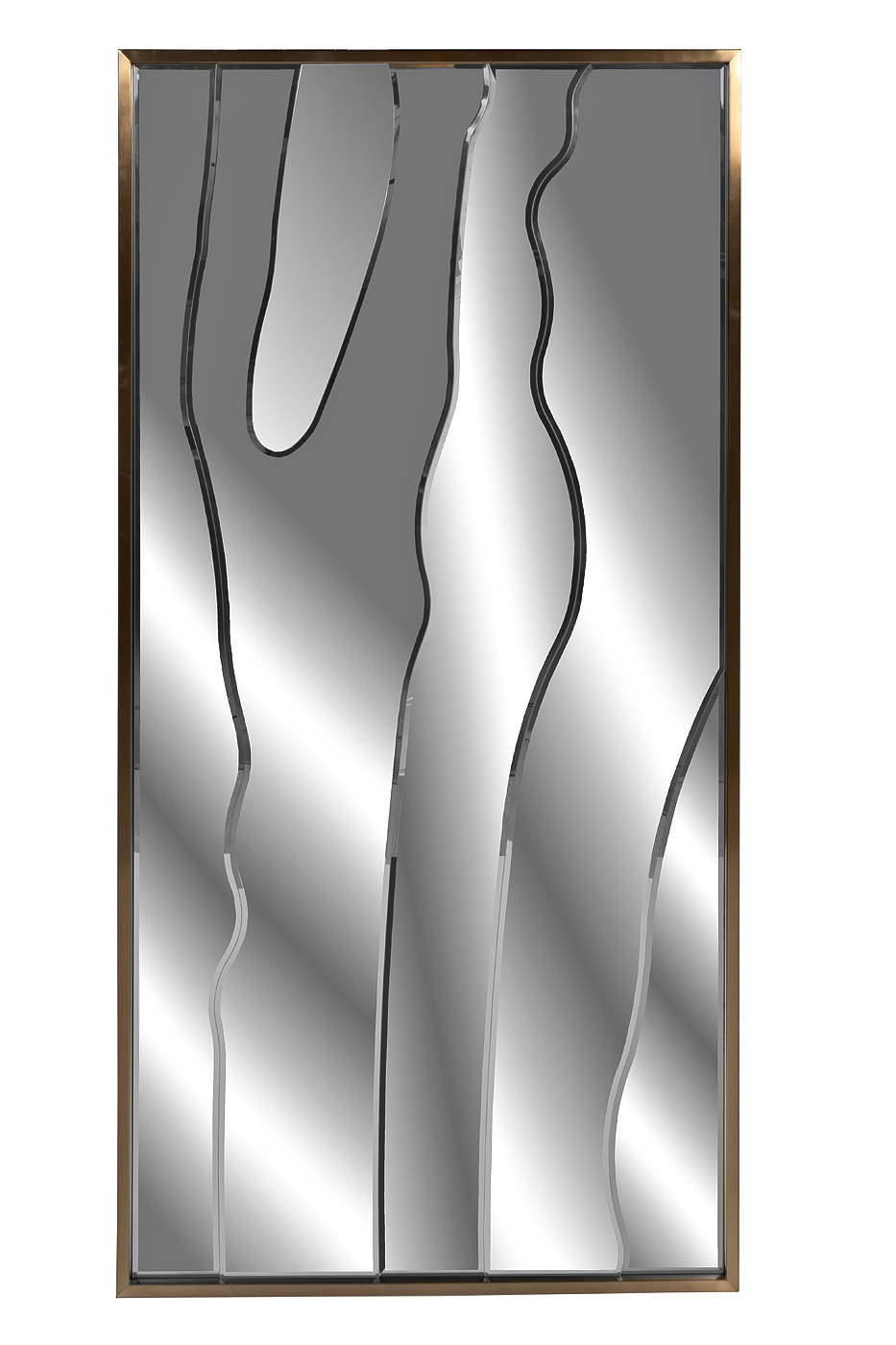 Зеркало напольное с рисунком 90*4*180см