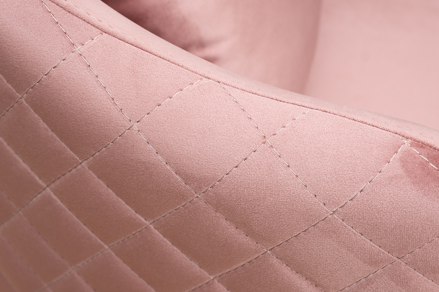 Кресло Верона(Verona) вращающееся велюровое розовое/хром 3