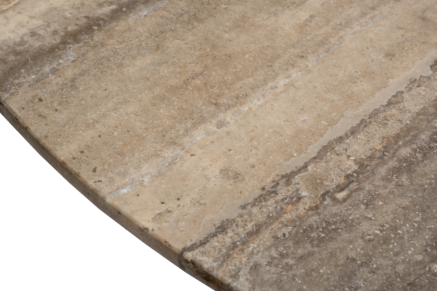 Стол обеденный круглый каменная столешница 3