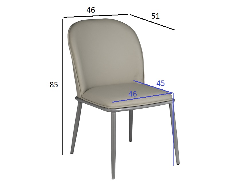 Стул обеденный экокожа 6