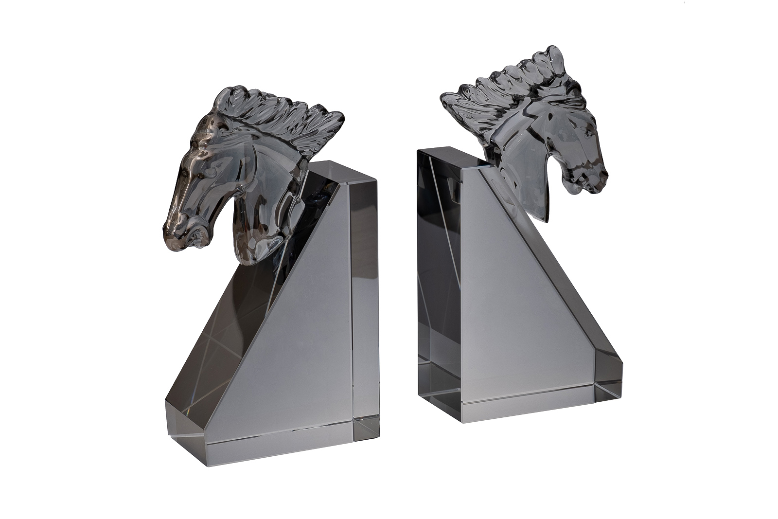 Держатель для книг «хрустальный» «Кони» 2