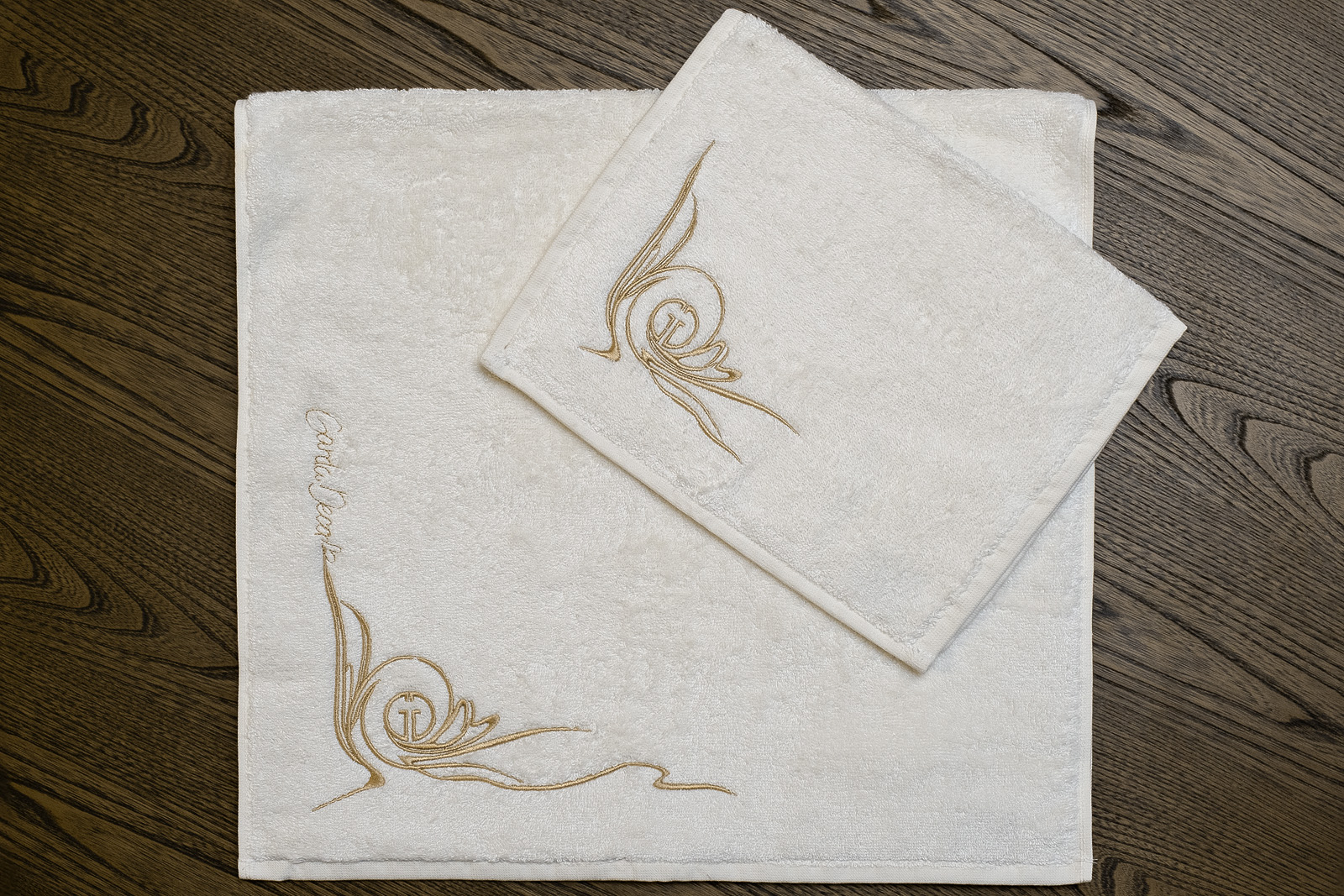 Полотенце «Лирика» 70*140 белое 5