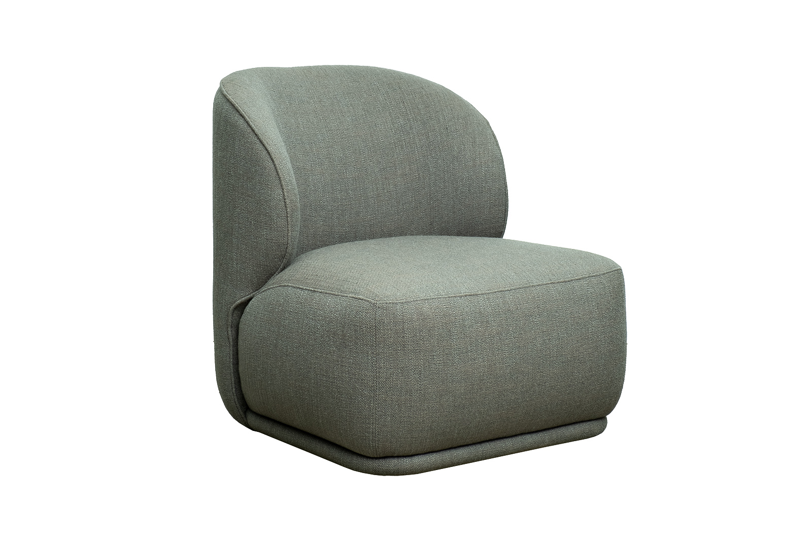 Кресло Капри Бейсик(Capri Basic) рогожка темно-серое 2