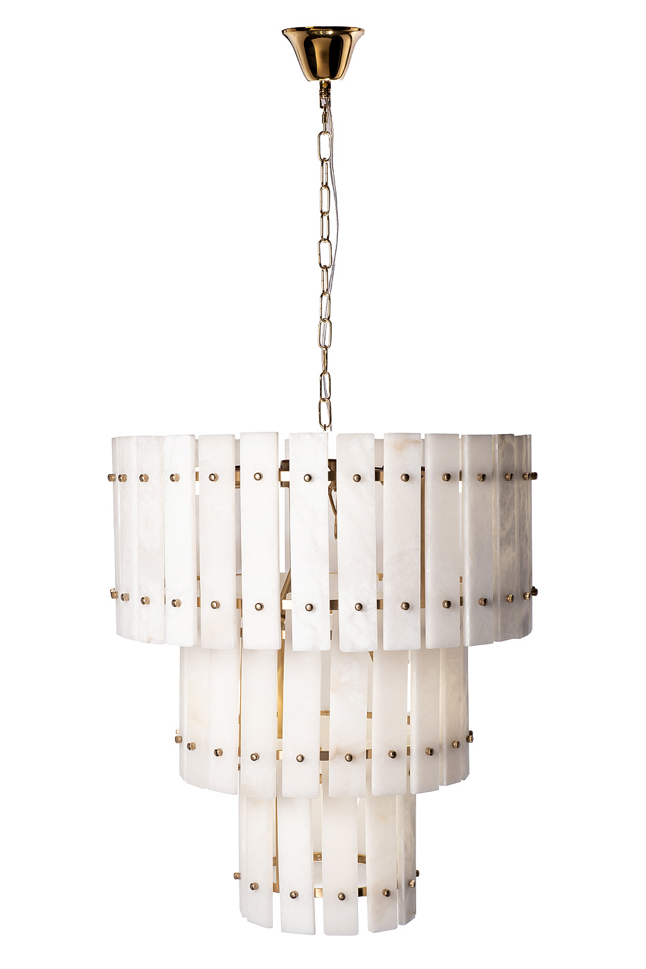 Люстра подвесная мраморная 1