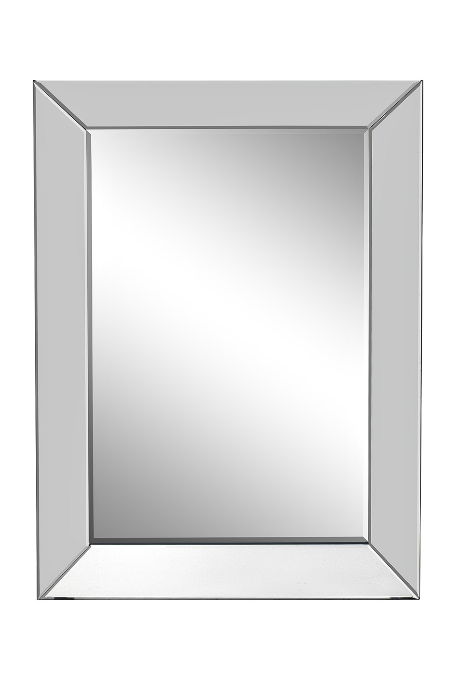 Зеркало прямоугольное в зеркальной раме 1