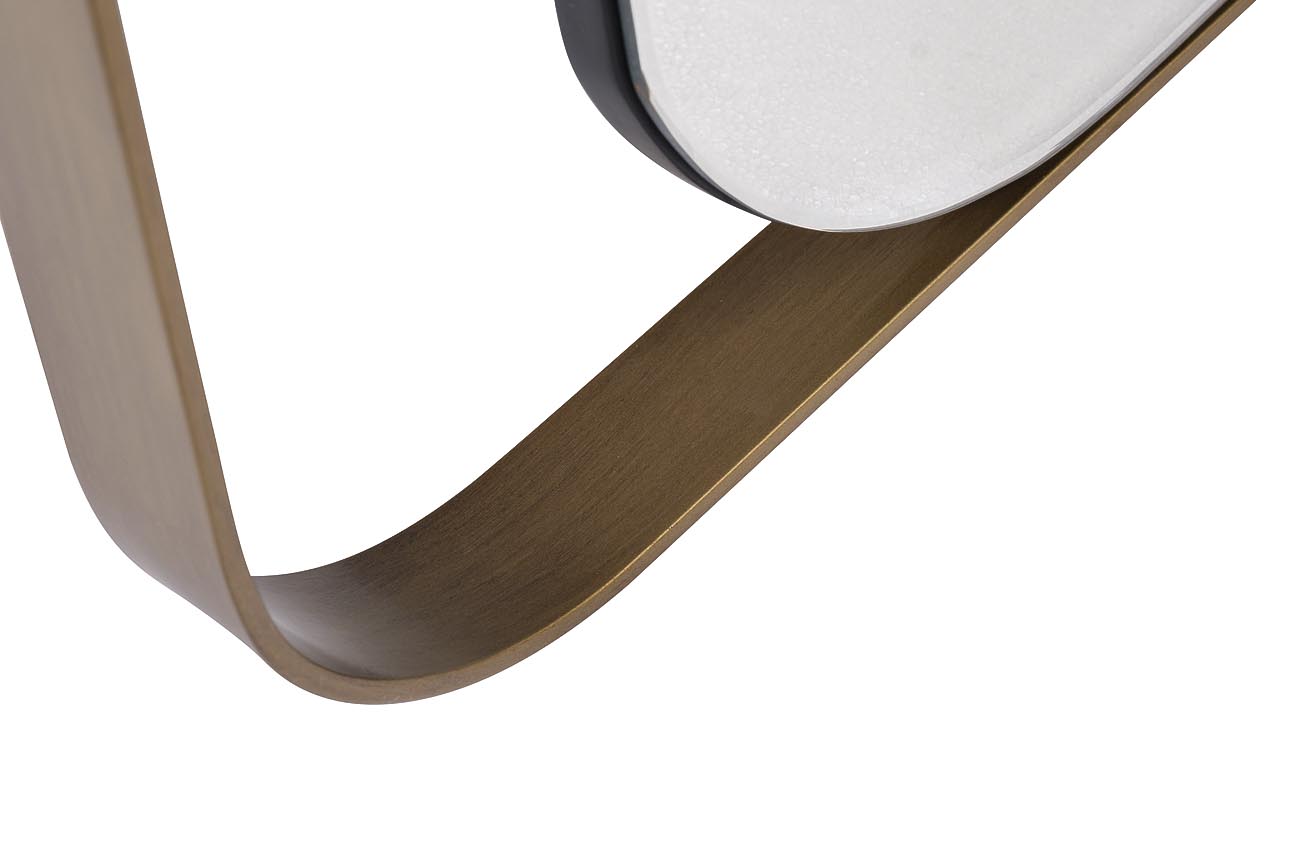 Зеркало декоративное в металлической раме 4