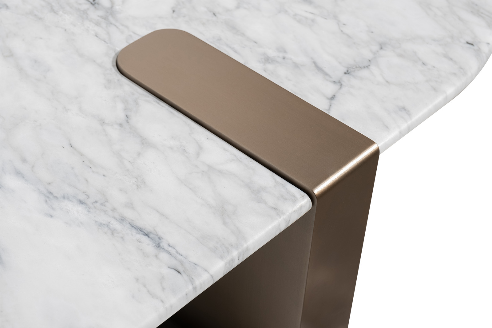 Стол журнальный Brandon мраморный 4
