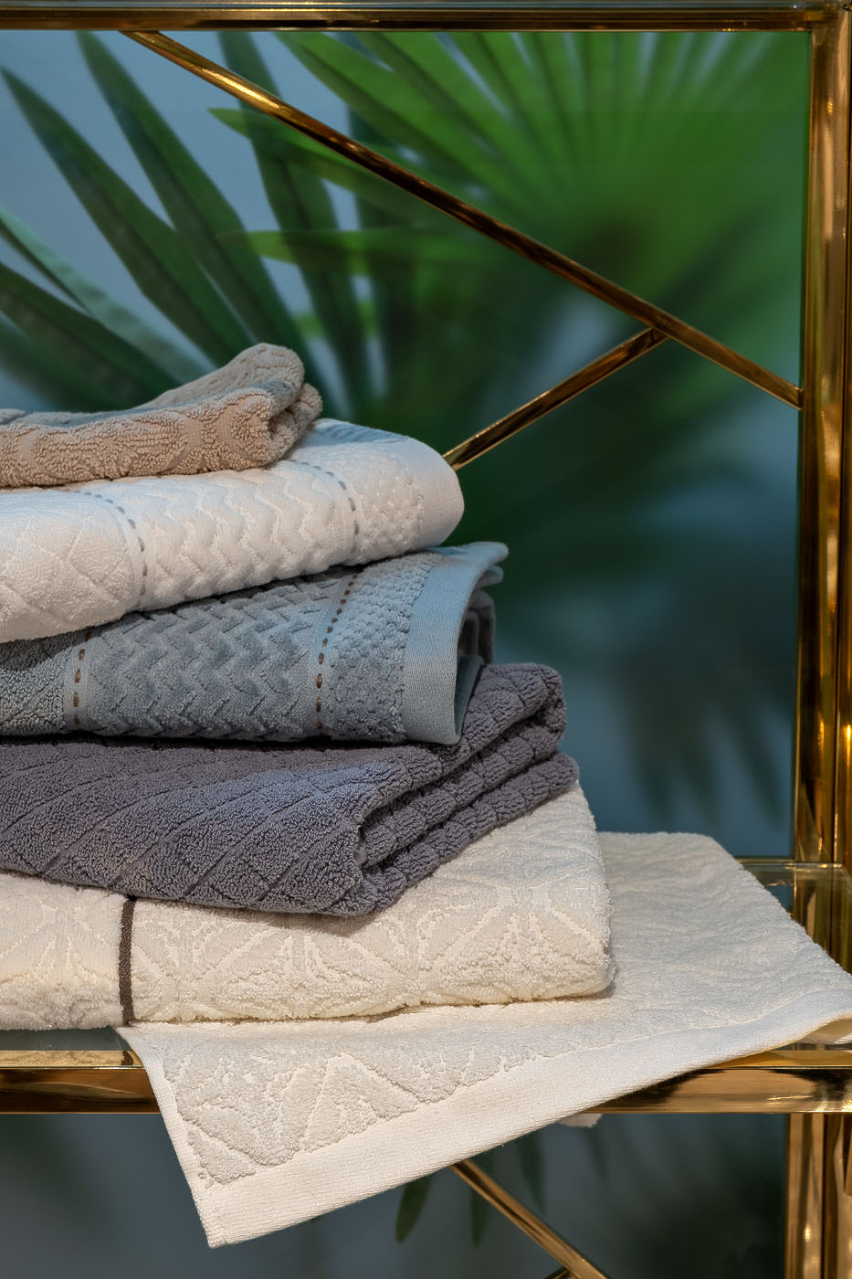 Полотенце «Ариане» 50*90 жемчужное 7