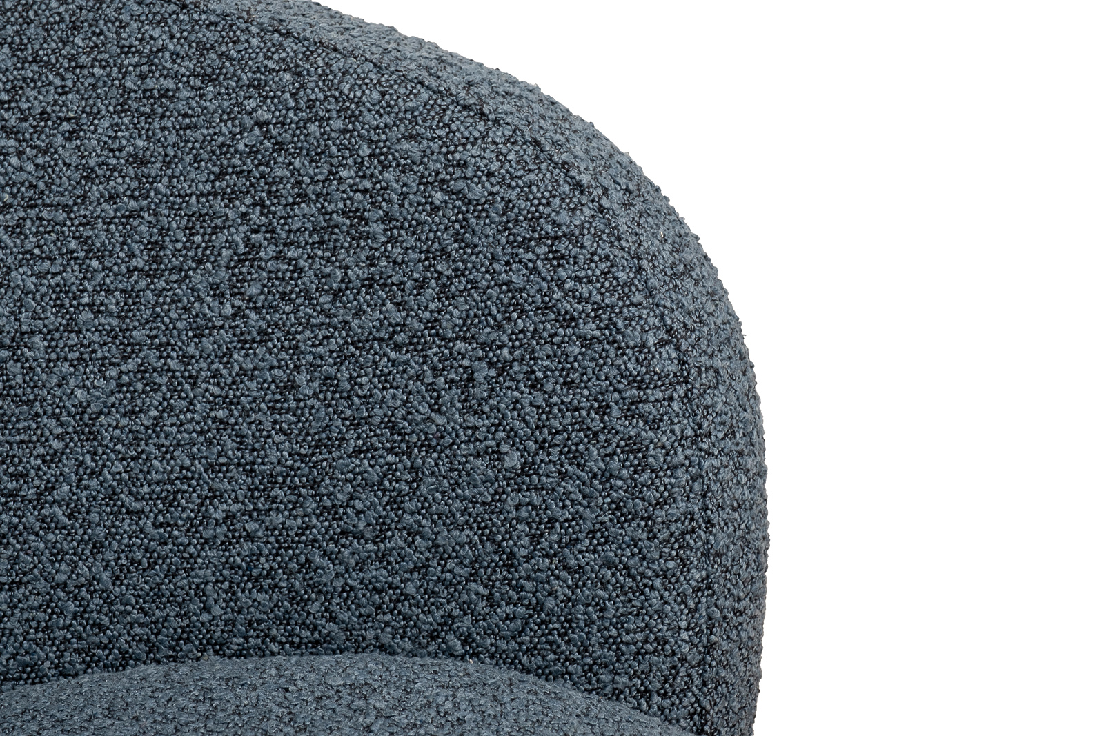 Кресло Napoli вращающееся букле серое 7