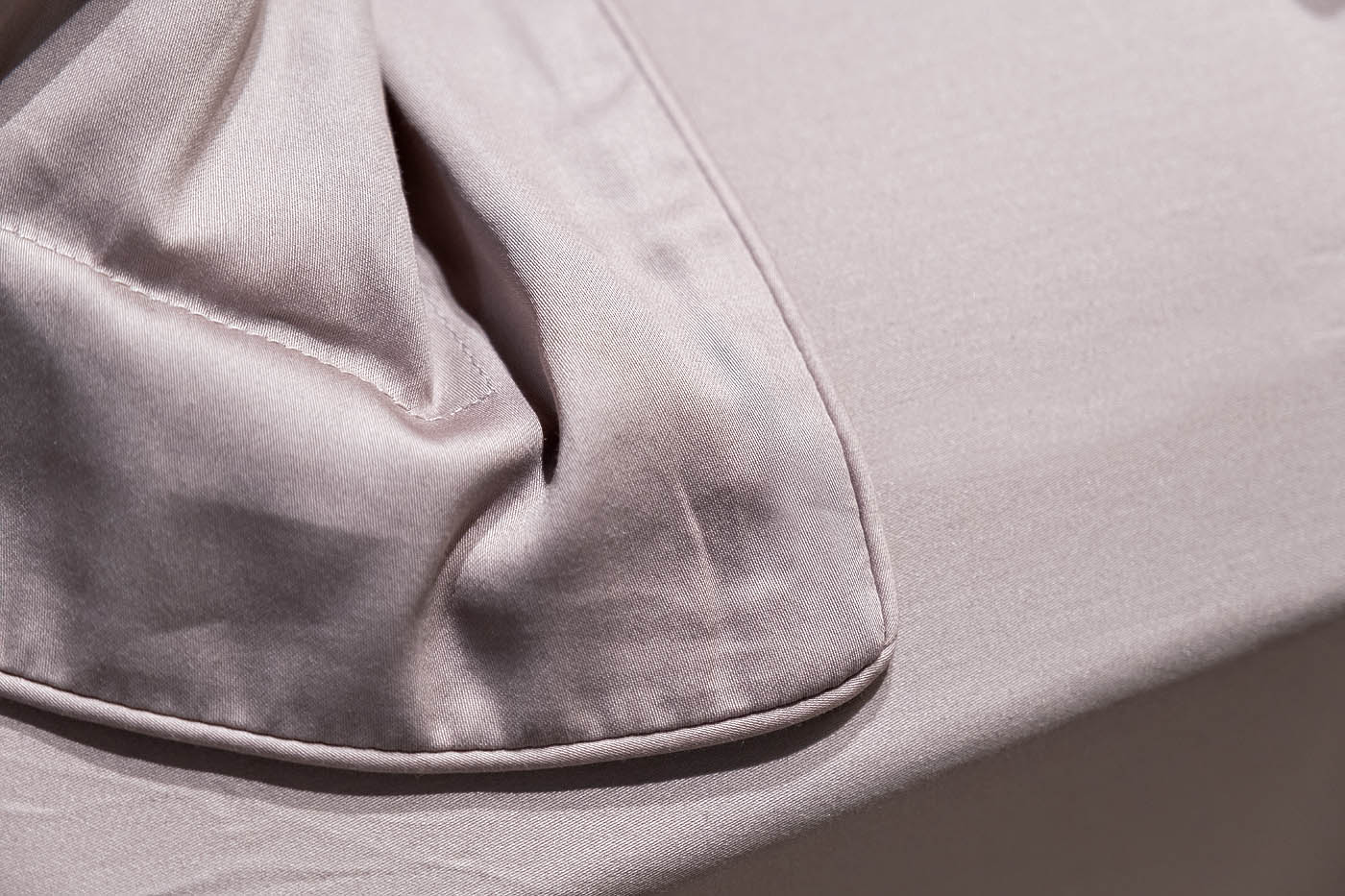 Комплект из 2х наволочек сатиновых 50х70см пудреная роза 3