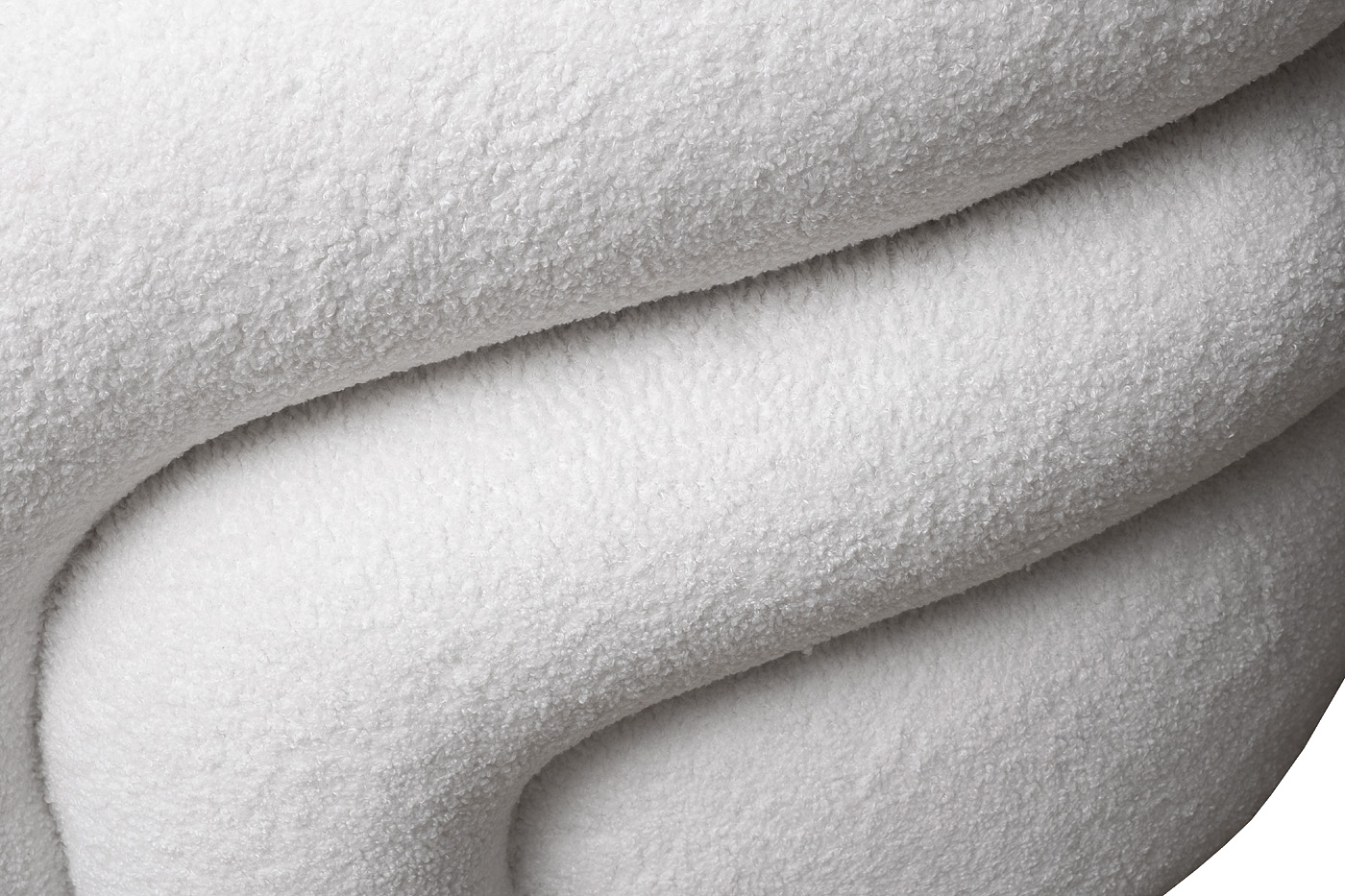 Кресло вращающееся Монблан(Monblan) букле белое 7