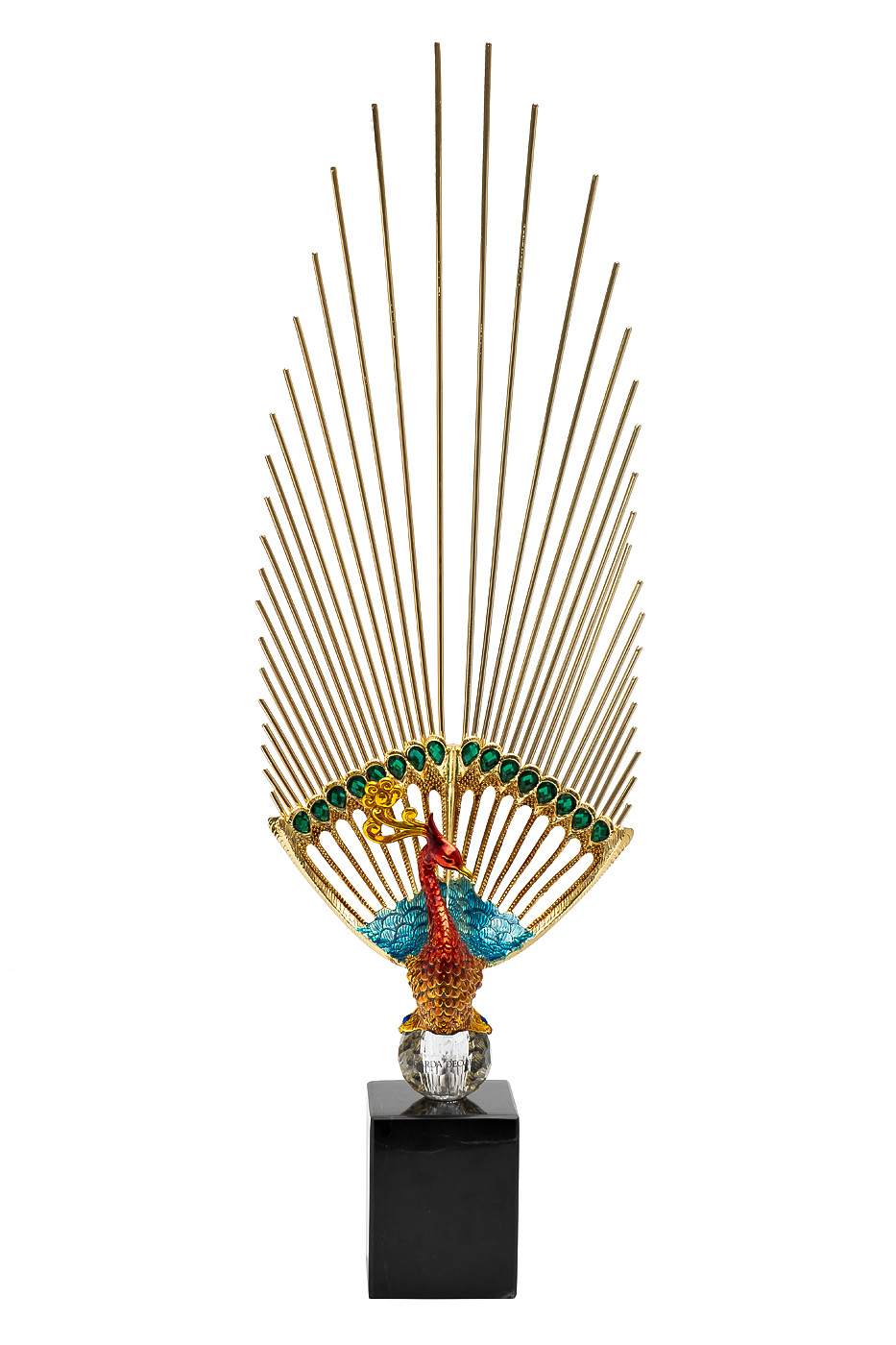 Статуэтка «Жар-птица» с золотым хвостом 1