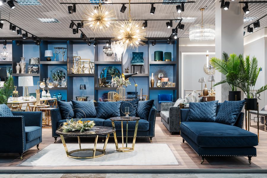 Стол журнальный Dark Emperador коричневый/золото 5