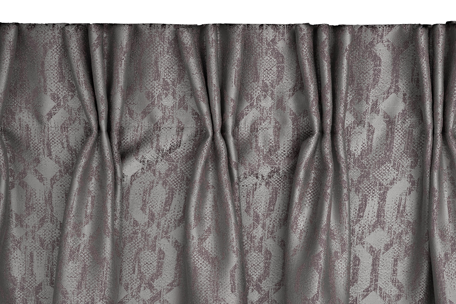 Портьера Хьюстон (Houston) 110 275х260см серая 4