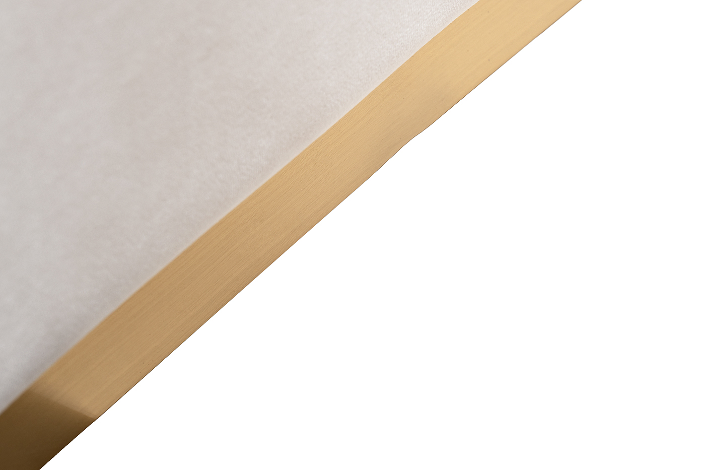 Диван Lea трехместный велюровый кремовый 7