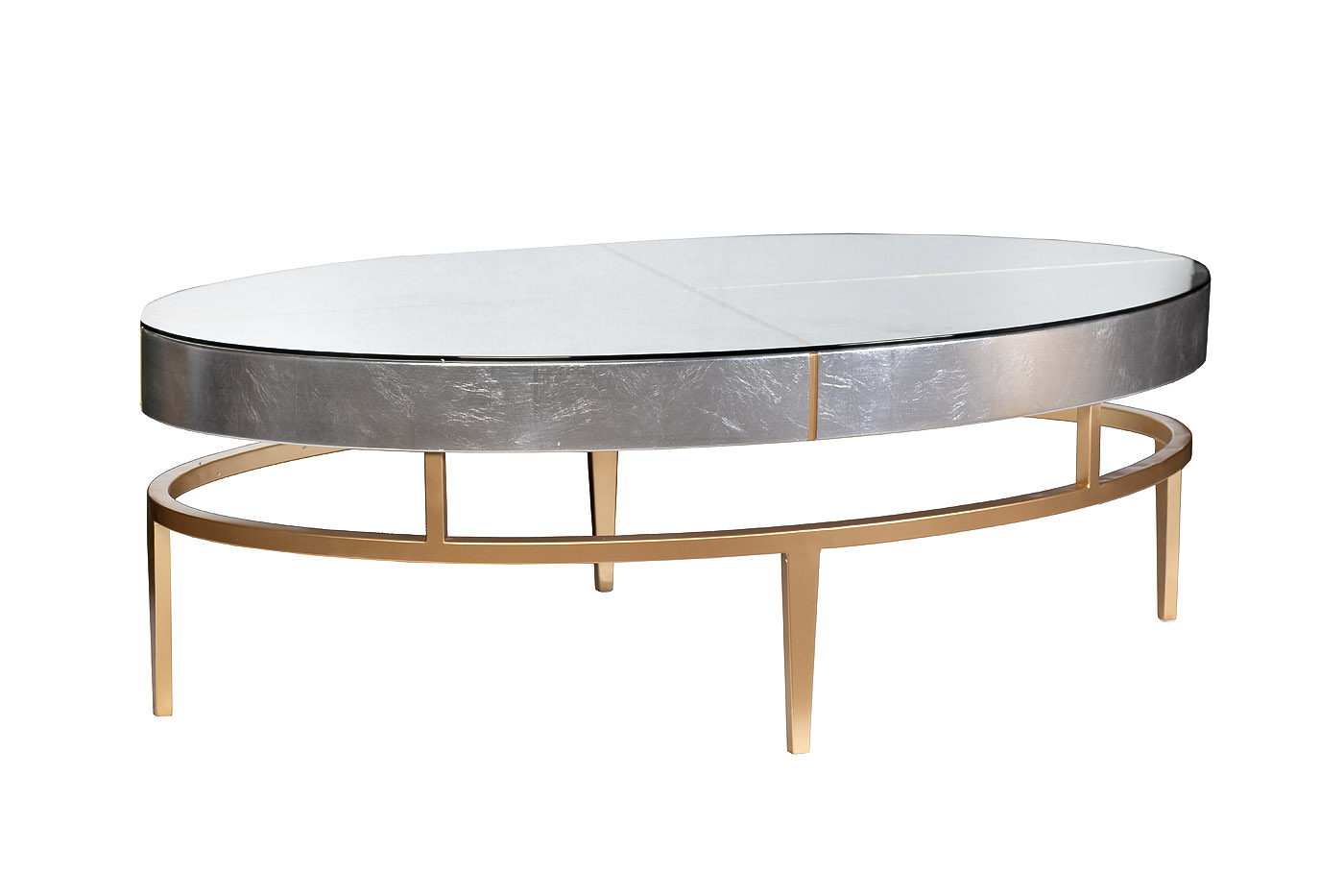 Стол кофейный Futuro серебристый 2