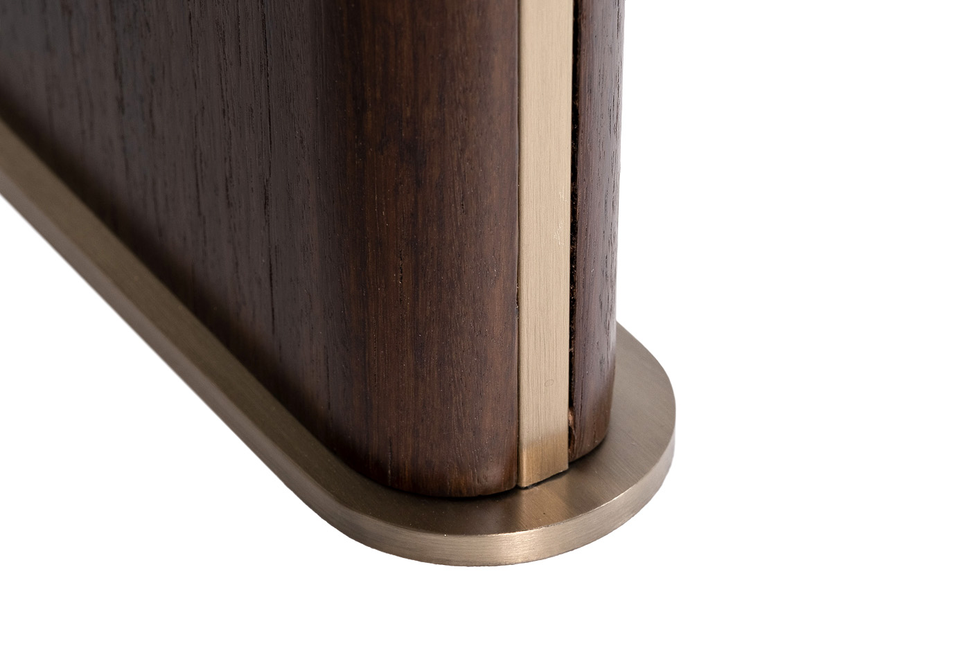 Стол журнальный овальный белый 4