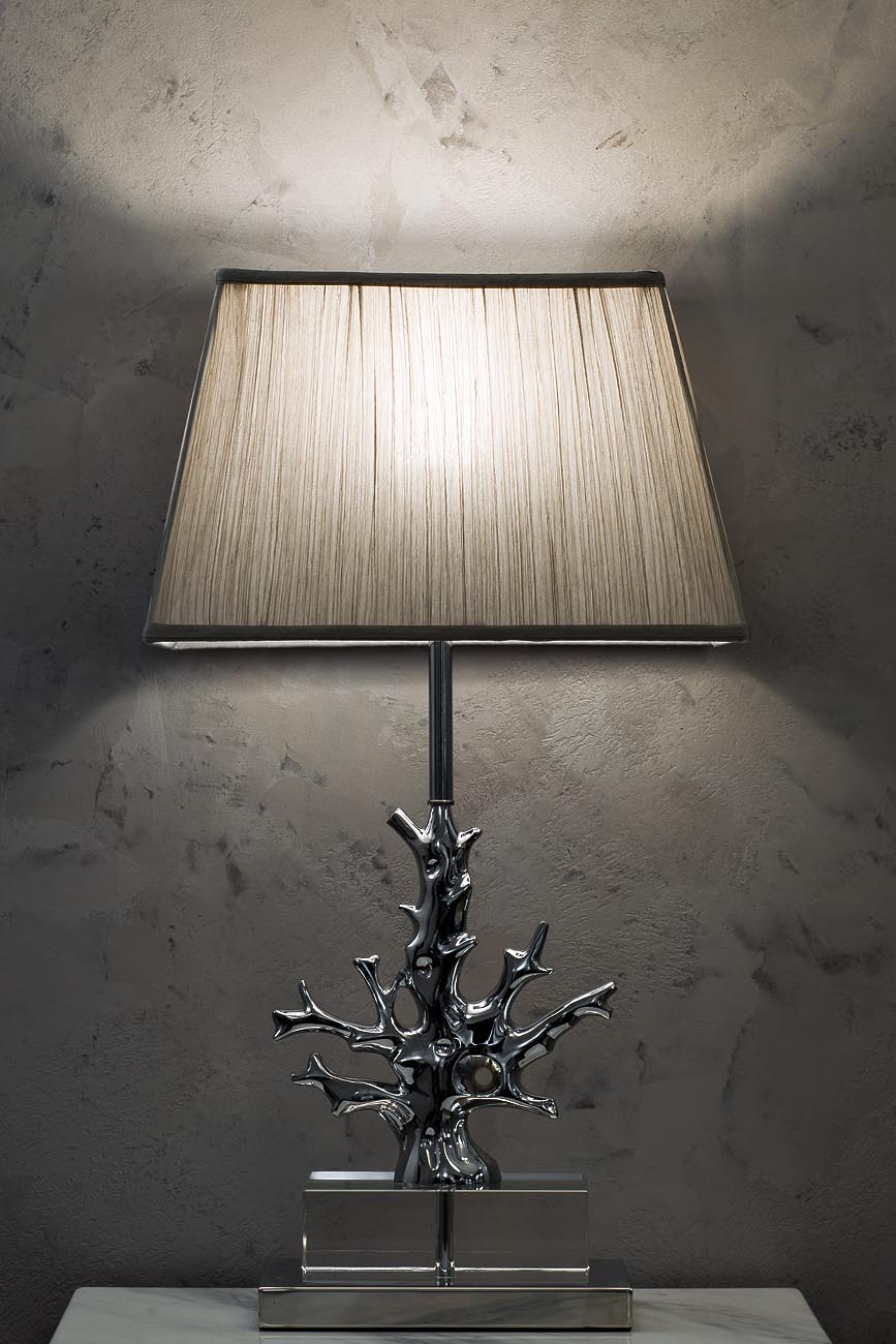 Лампа настольная «Silver coral» 5