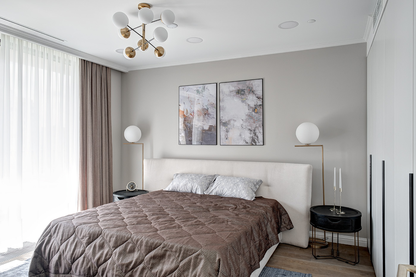 Кровать Комо(Como) с подъемным механизмом шенилл белый 7