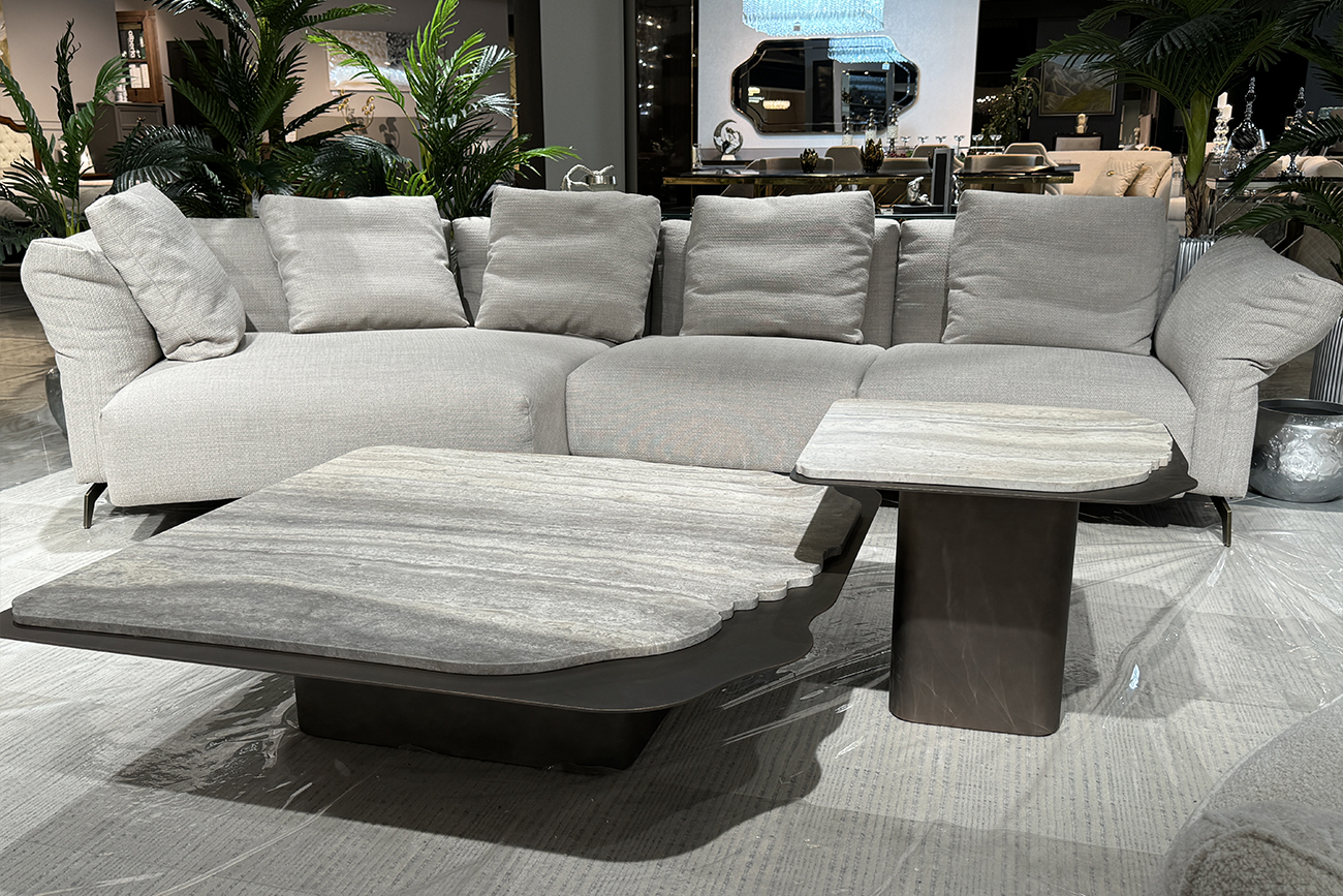 Стол журнальный Травертин (Travertine) 6