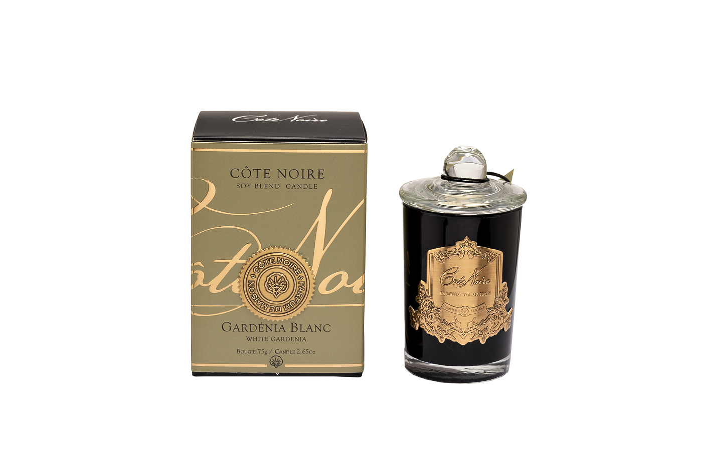 Свеча ароматическая White Gardenia в стакане в упаковке 1