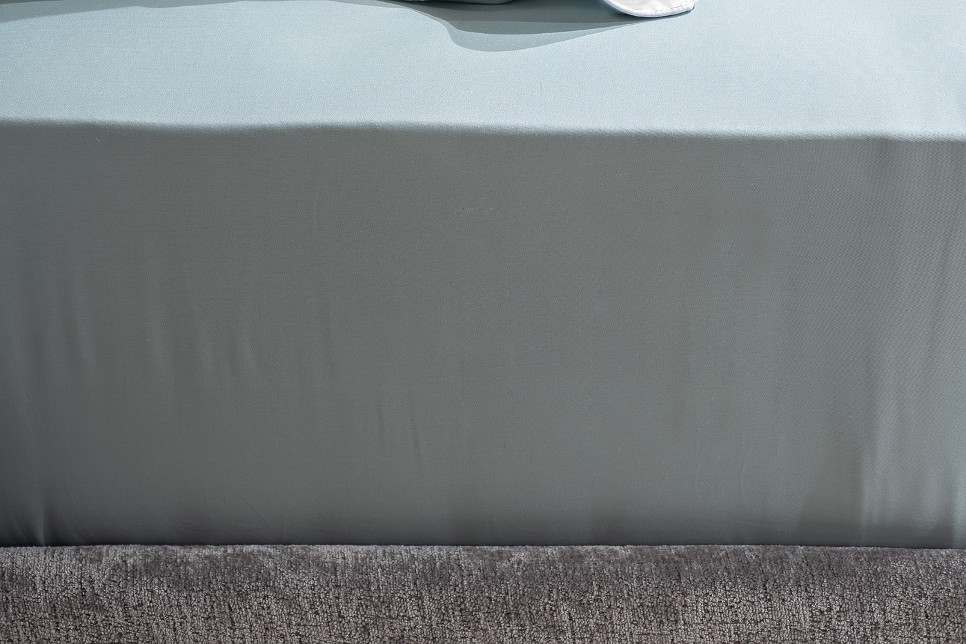 Простыня тенсель на резинке 180х200х30см бирюзовая 2