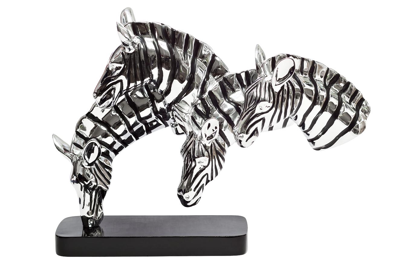 Статуэтка «Зебра» серебряная 1