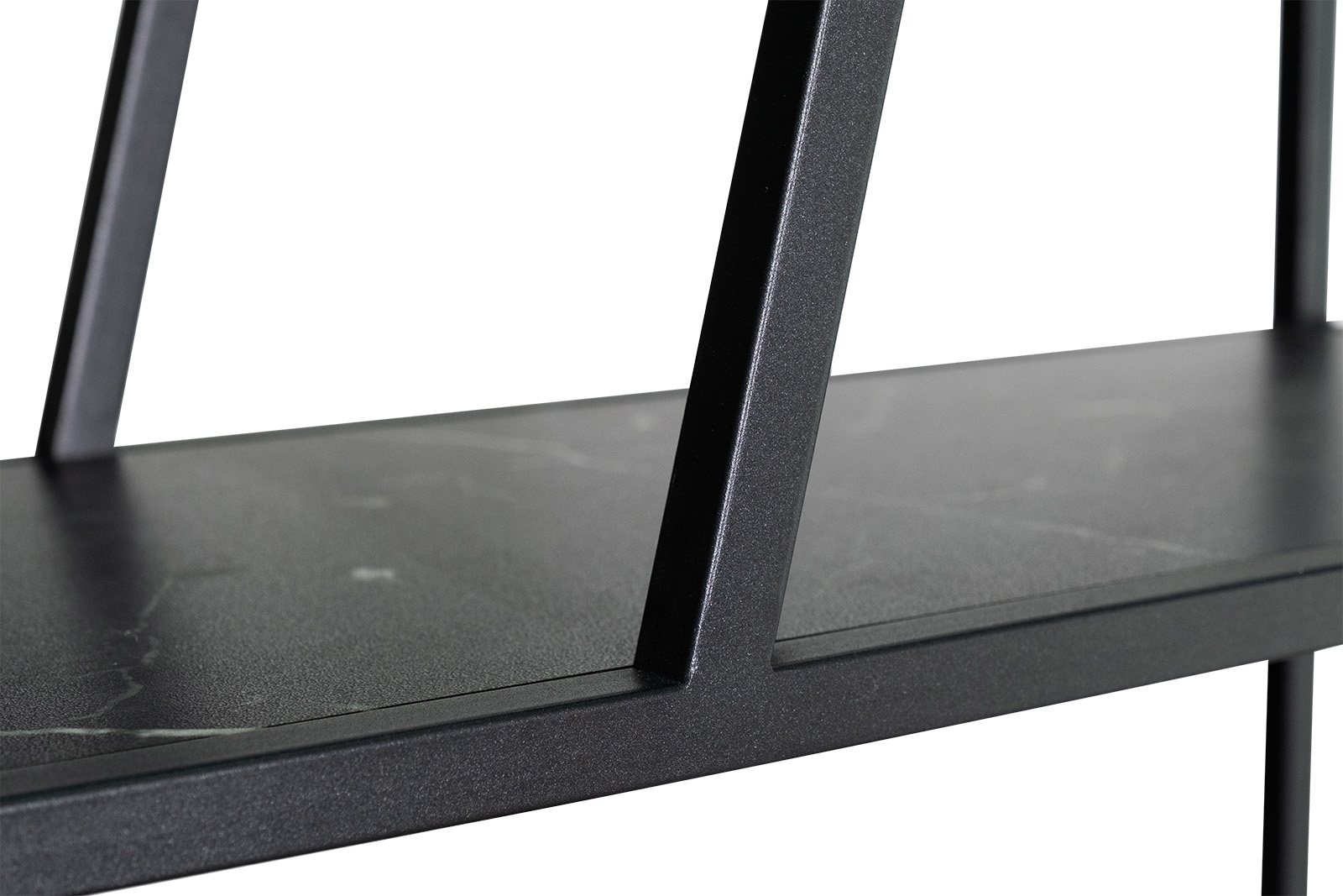 Стеллаж черный 4