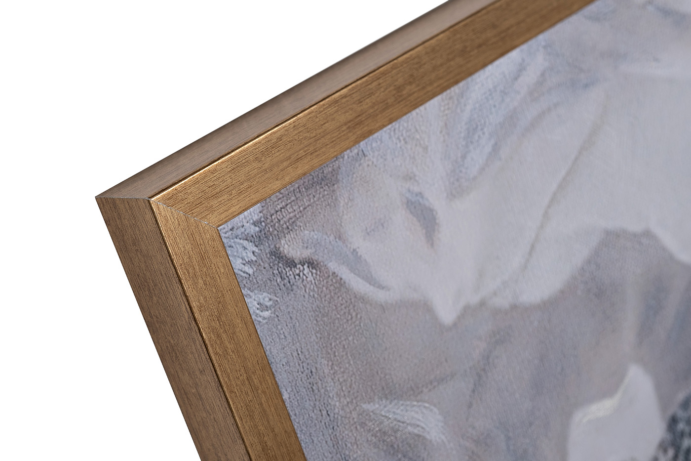 Холст «Африка леопард» в золотом багете 3