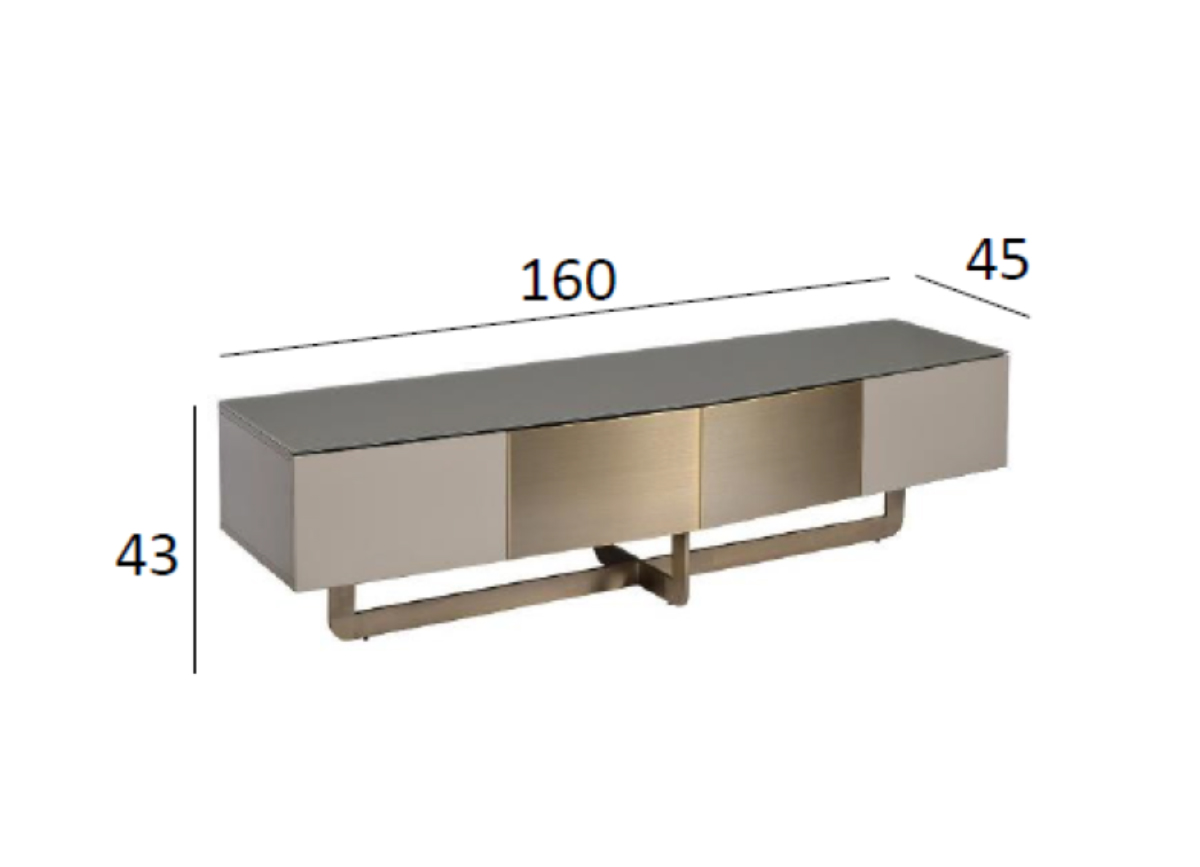 Тумба под телевизор Космос (Space) с выдвижными ящиками 6