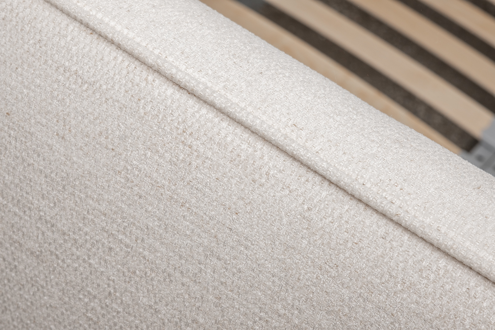 Кровать Палаццо(Palazzo) двуспальная шенилл экрю 5