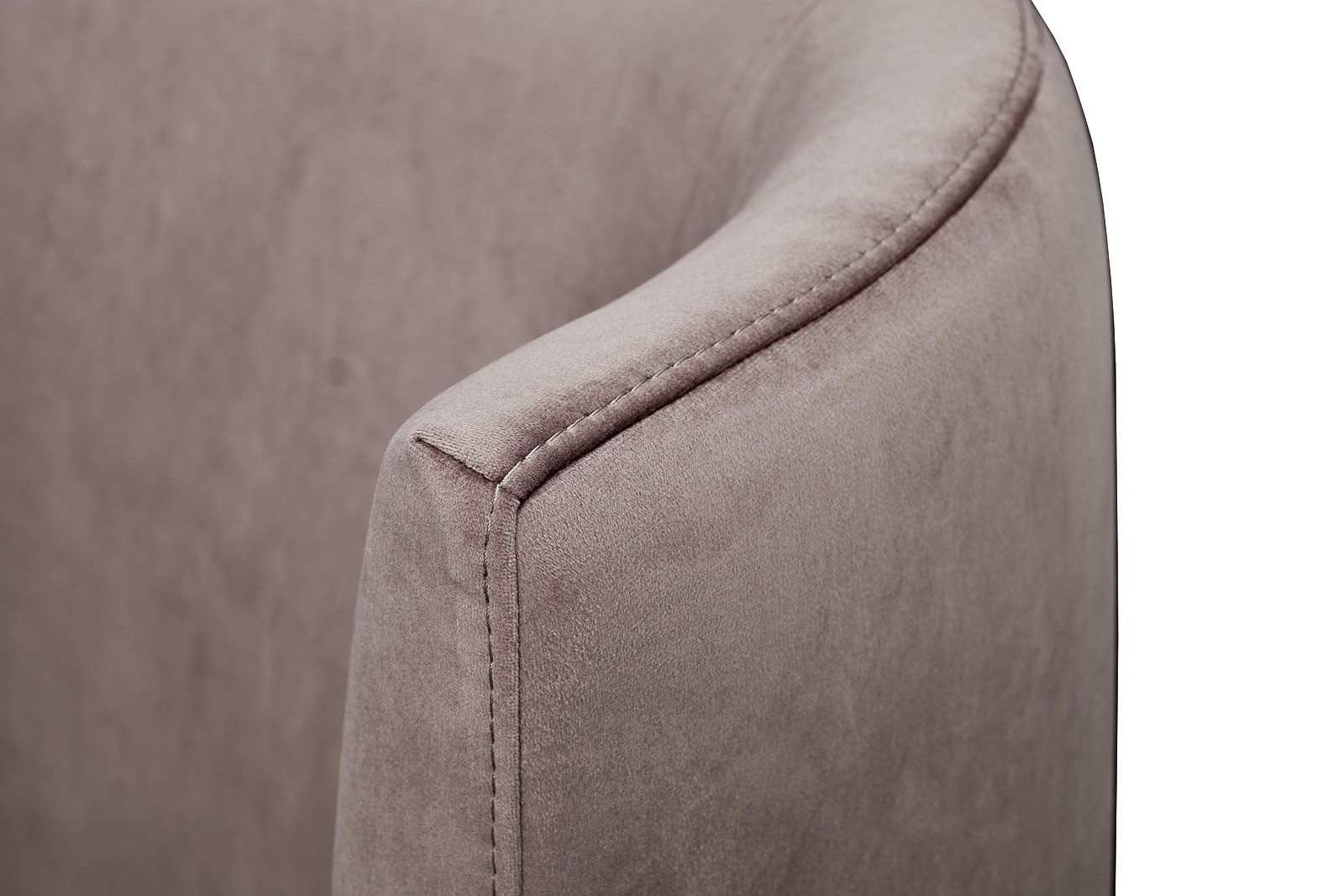 Кровать Siena велюровая коричневая 3