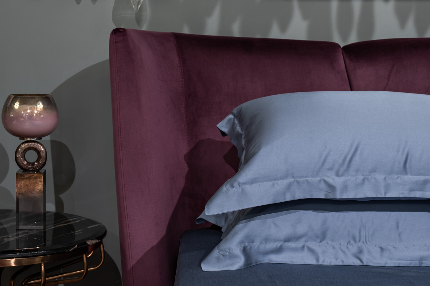 Комплект из 2х наволочек «Сопрано» 70х70см синий 1