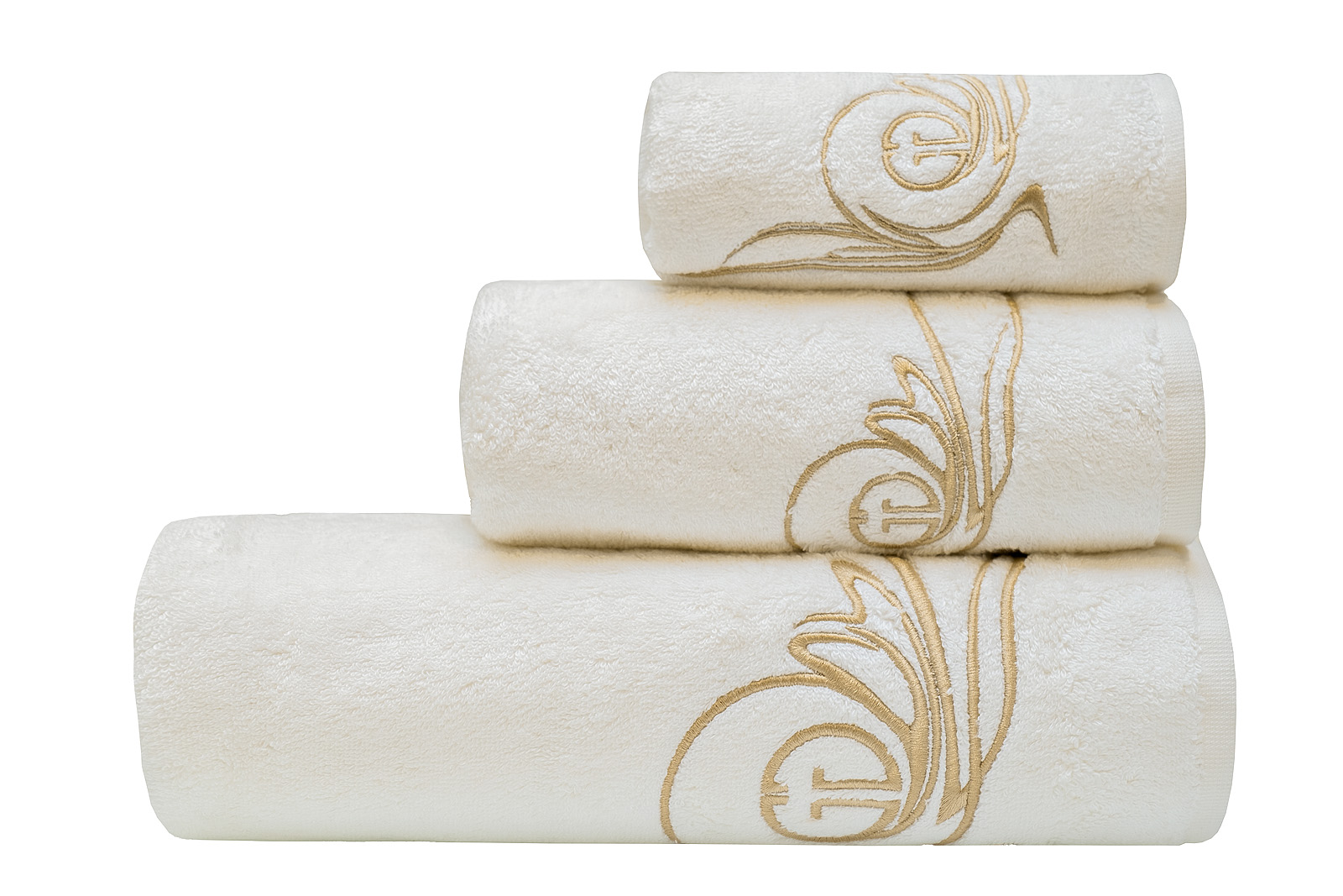 Полотенце «Лирика» 70*140 белое 1