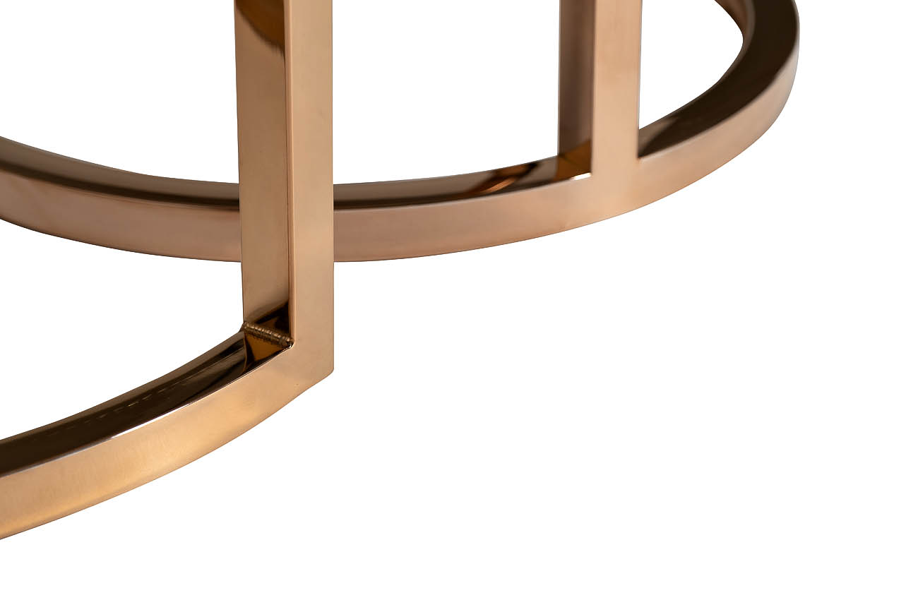 Набор из 2х журнальных столиков (искусственный мрамор) 3