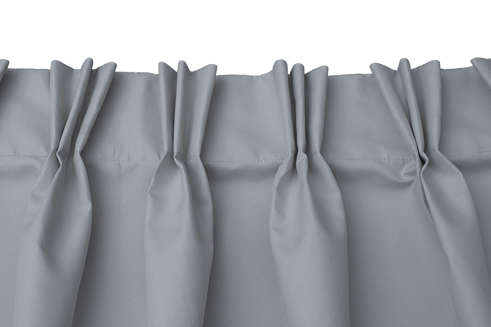 Портьера Шелк (Silky) 300х260см димаут голубая 4