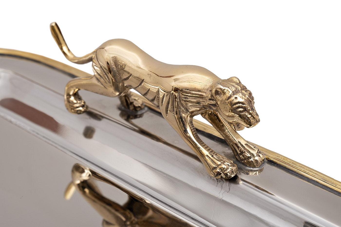 Поднос прямоугольный «Леопарды» 2