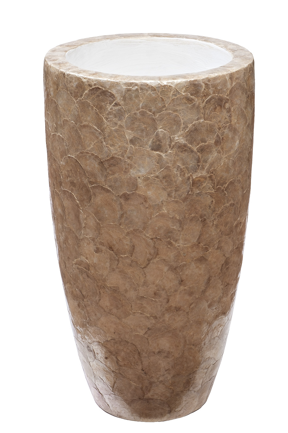 Кашпо напольное перламутровое 1