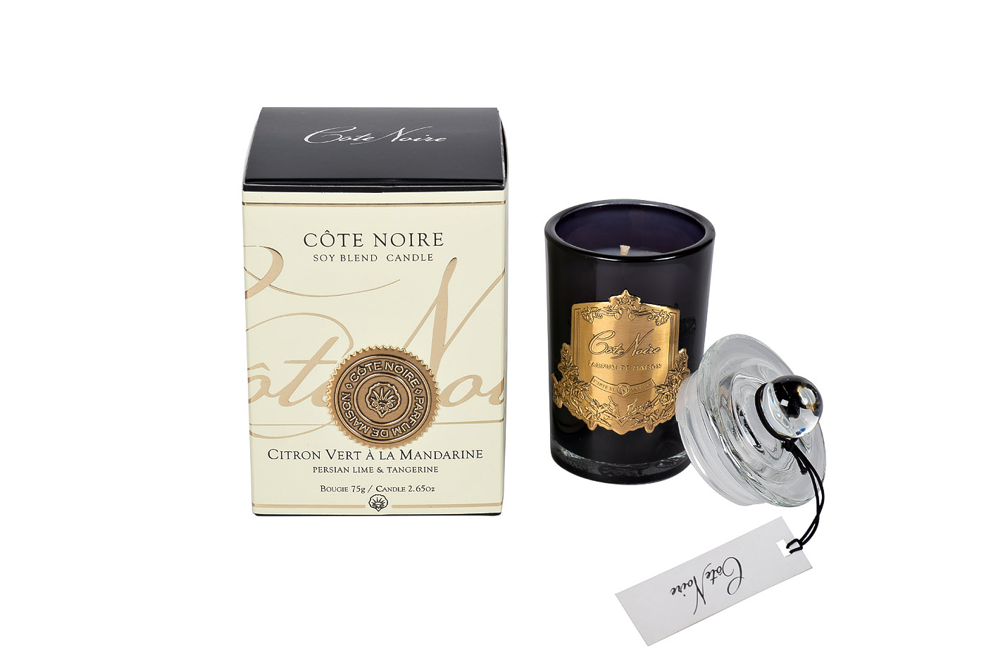 Свеча ароматическая Персидский Лайм (Persian Lime) в стакане в упаковке 2