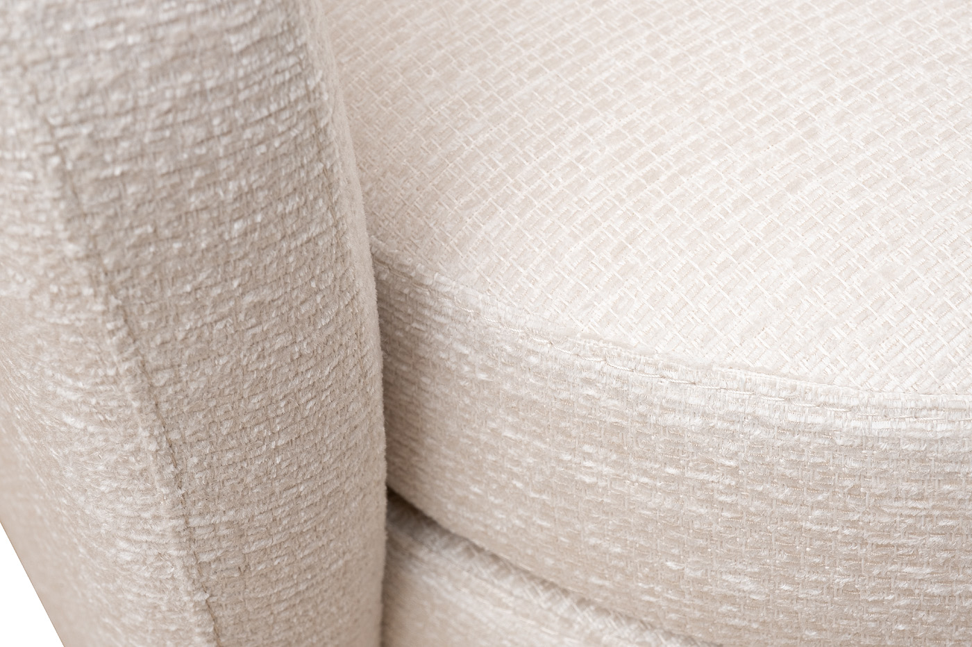 Кресло Наполи(Napoli) вращающееся бежевая рогожка 4