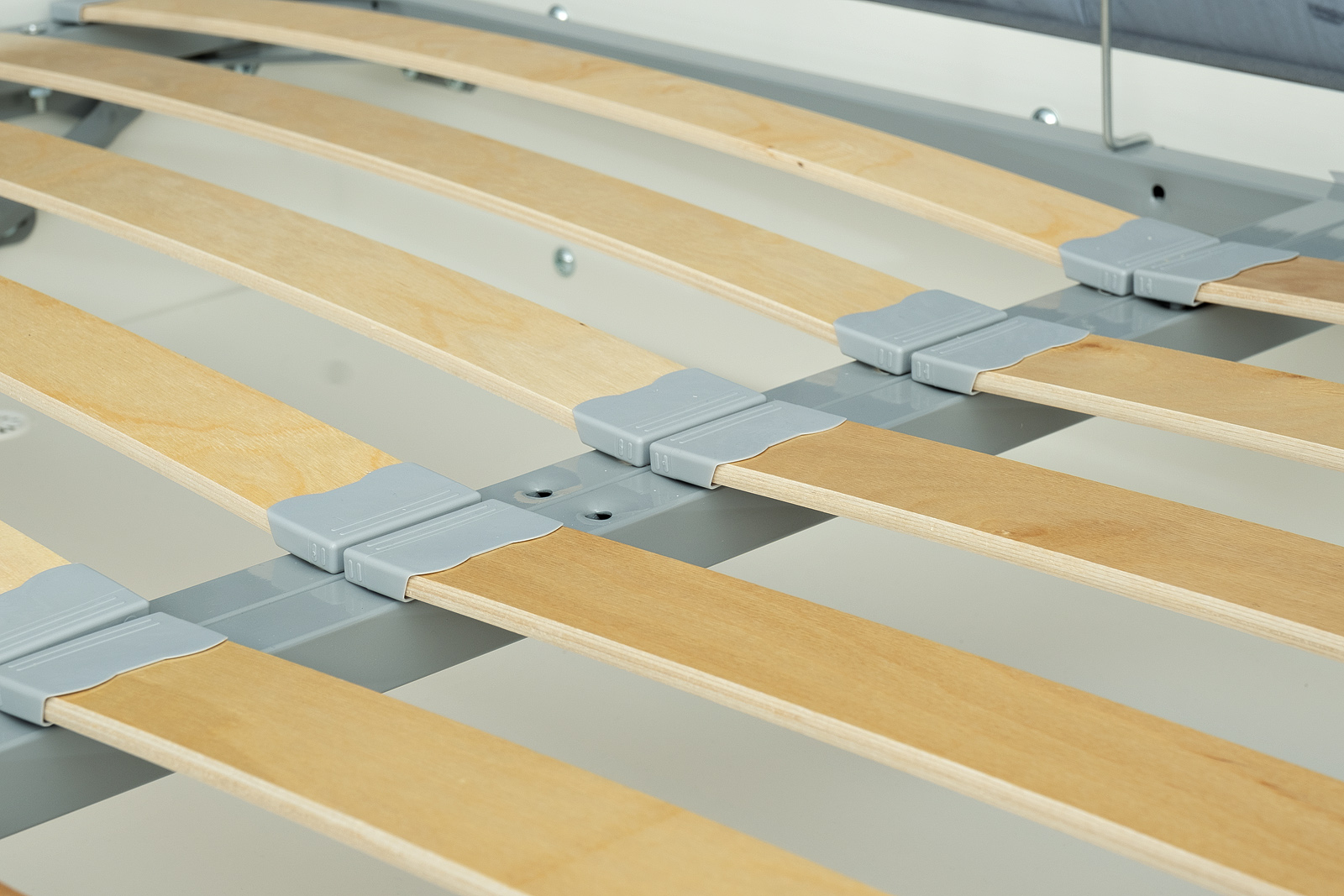 Кровать Odry с подъемным механизмом вельвет синяя 6