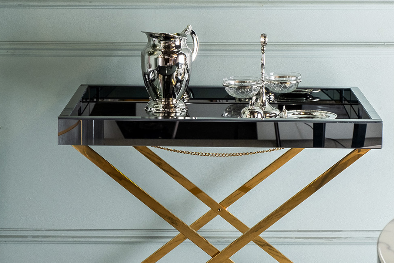 Кувшин для воды Garda Decor хром 2