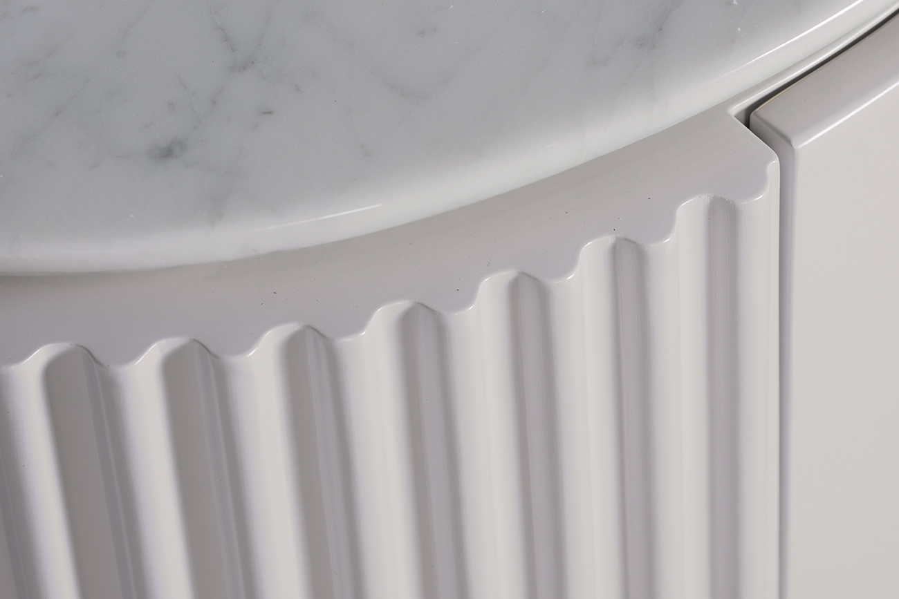 Тумбочка Лучано (Luciano) с мраморной столешницей 5