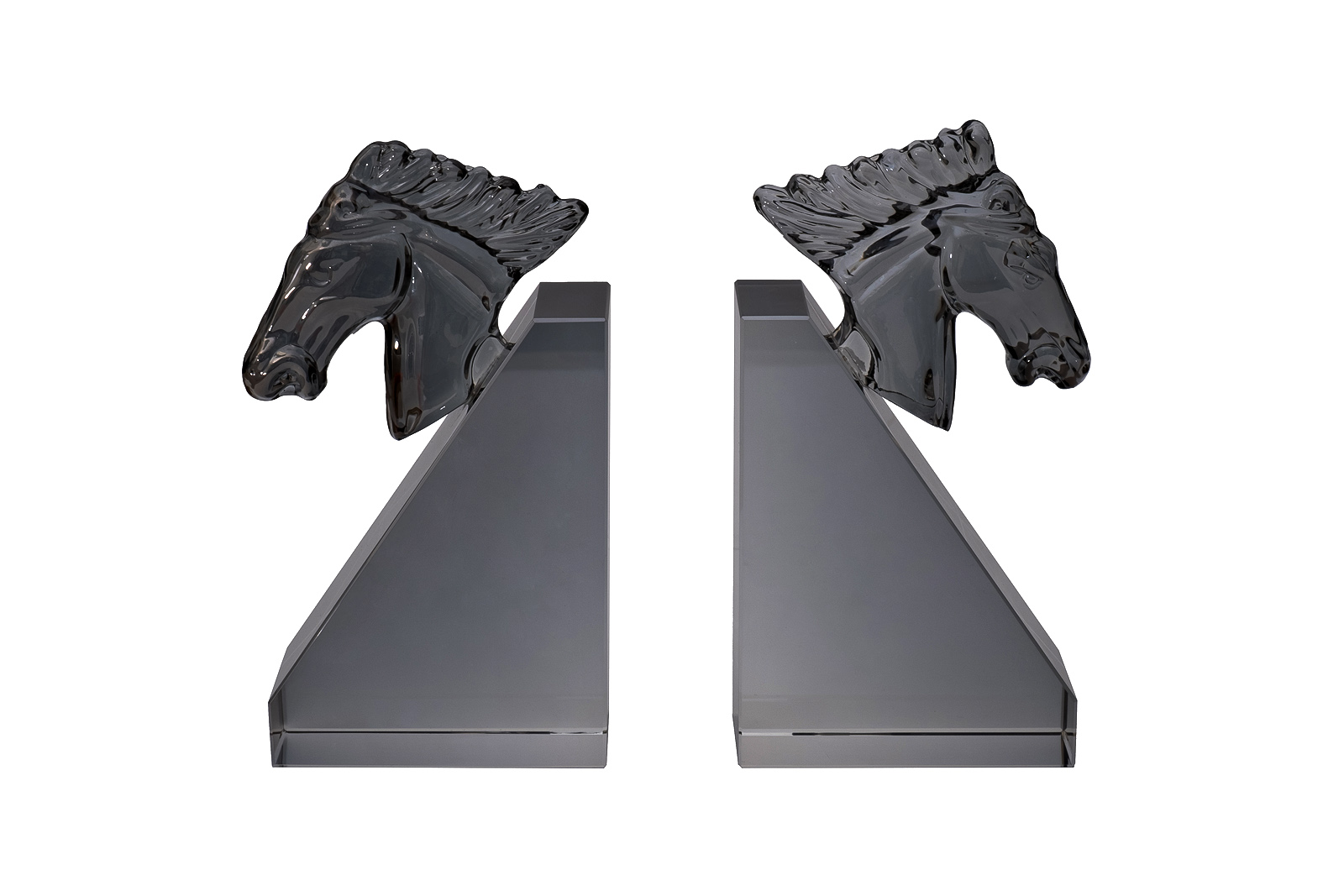 Держатель для книг «хрустальный» «Кони» 1