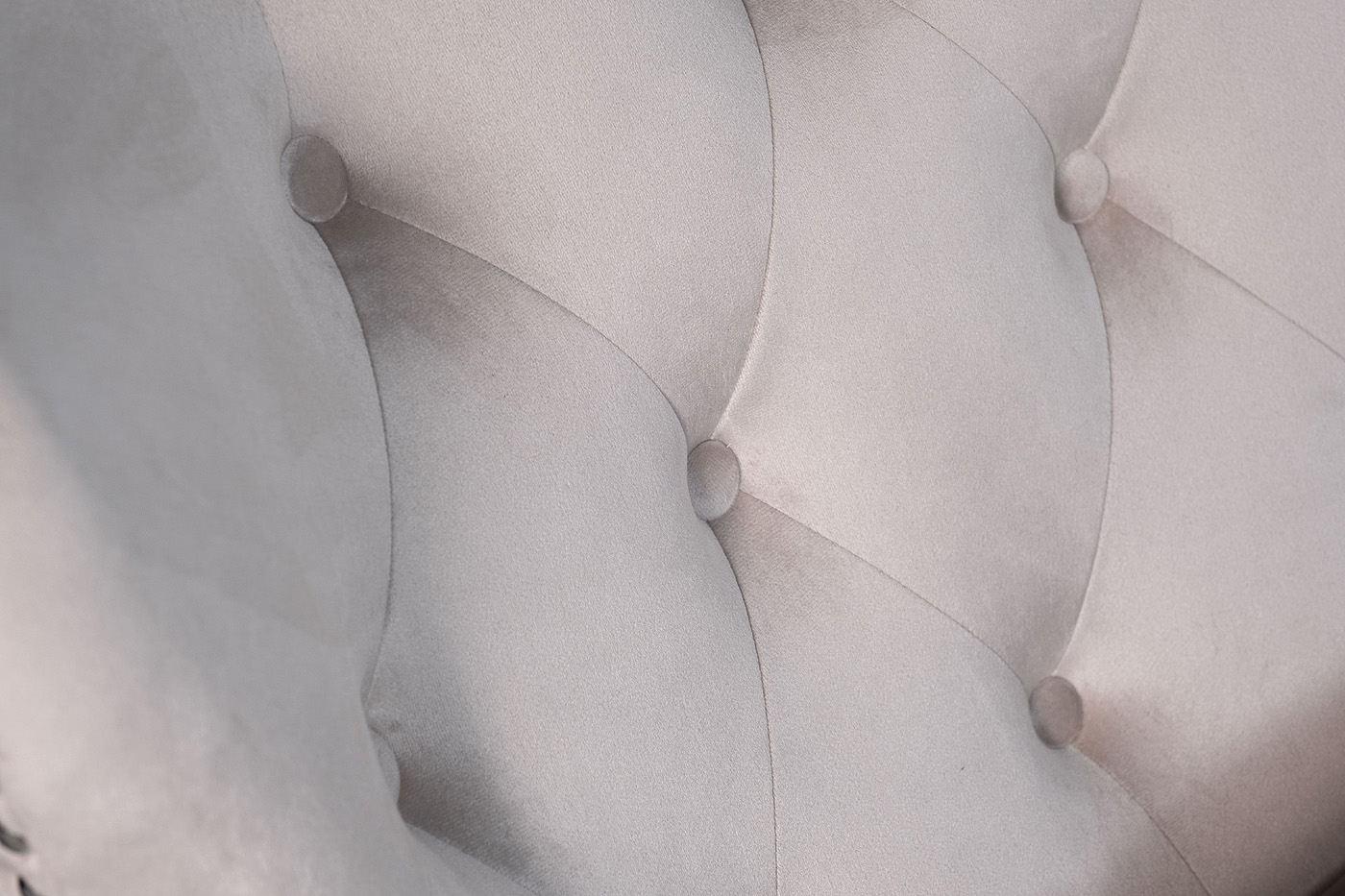 Кресло Римини(Rimini) велюровое светло-серое 5