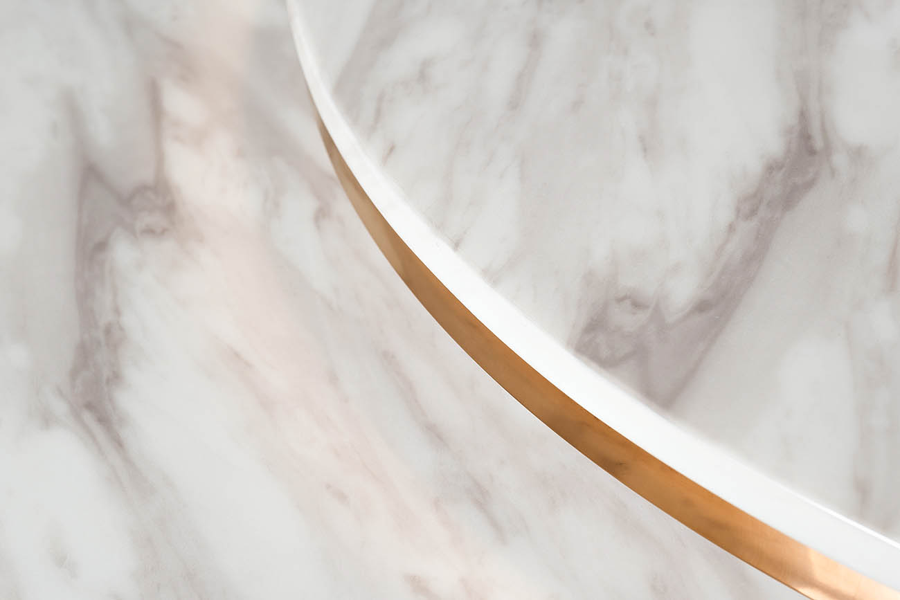 Набор из 2х журнальных столов (искусственный мрамор) 2