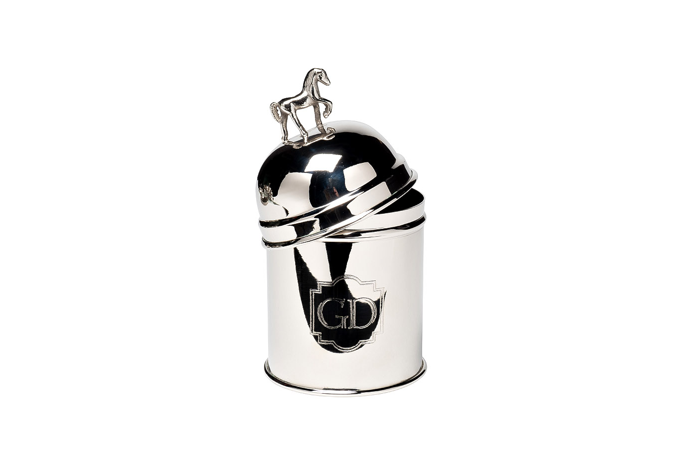 Емкость для хранения Лошадь (Horse) металлическая 2