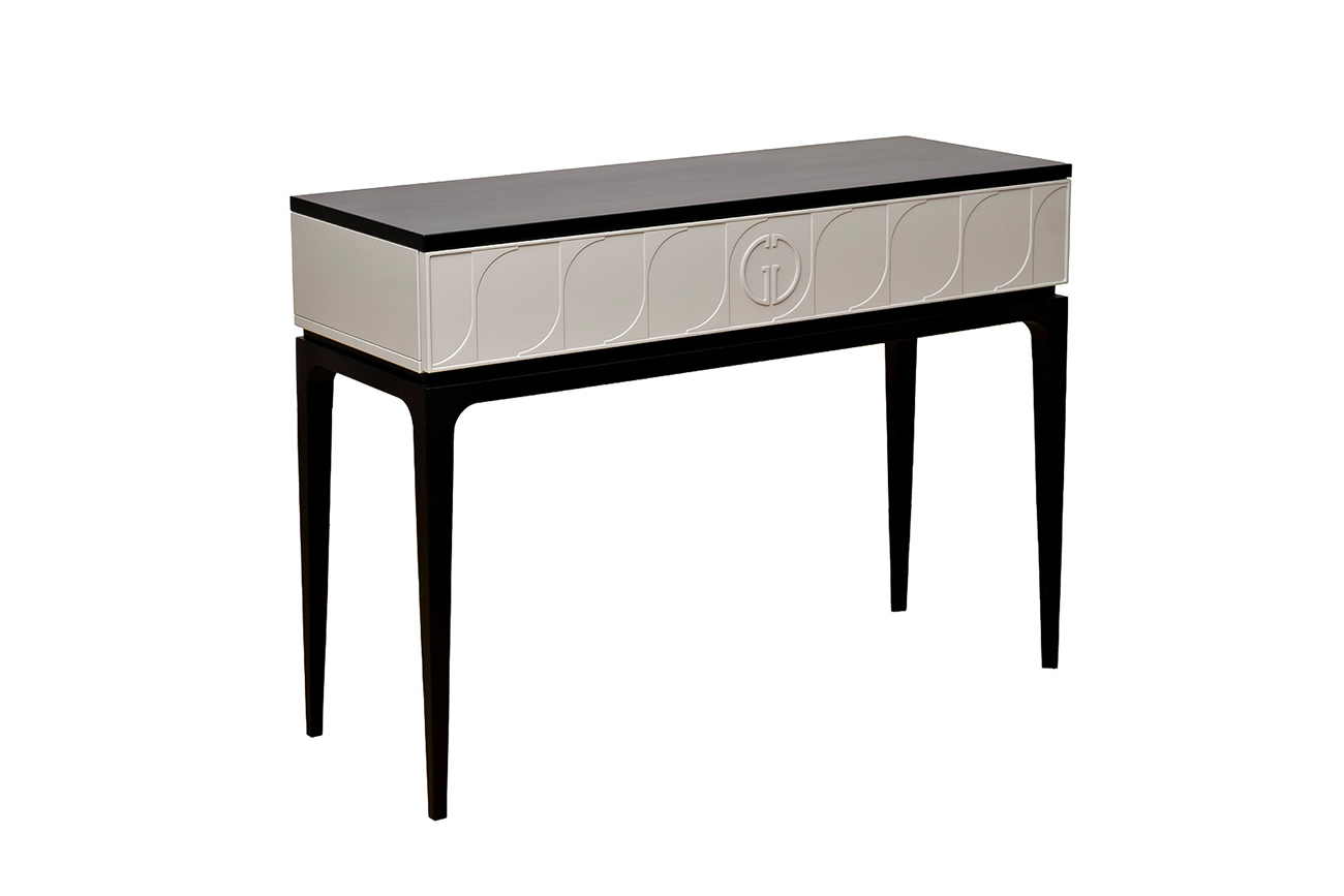 Консоль Спинола(Spinola) черно-серая 2